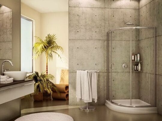 Corner Showers for Bathroom Design