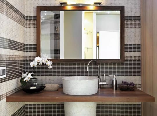 Small Bathroom Ideas with Mirror