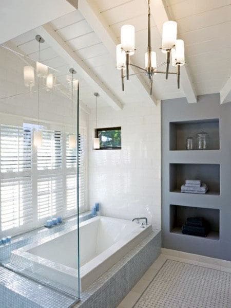 Increase Ceiling Height of Your Small Bathroom Design