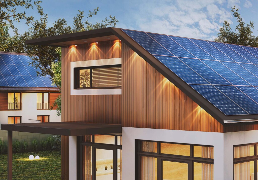 solar panel for your home idea