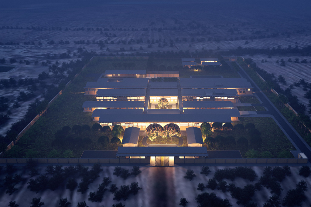 Desain Berkelanjutan Rumah Sakit Distrik di Ghana oleh David Adjaye