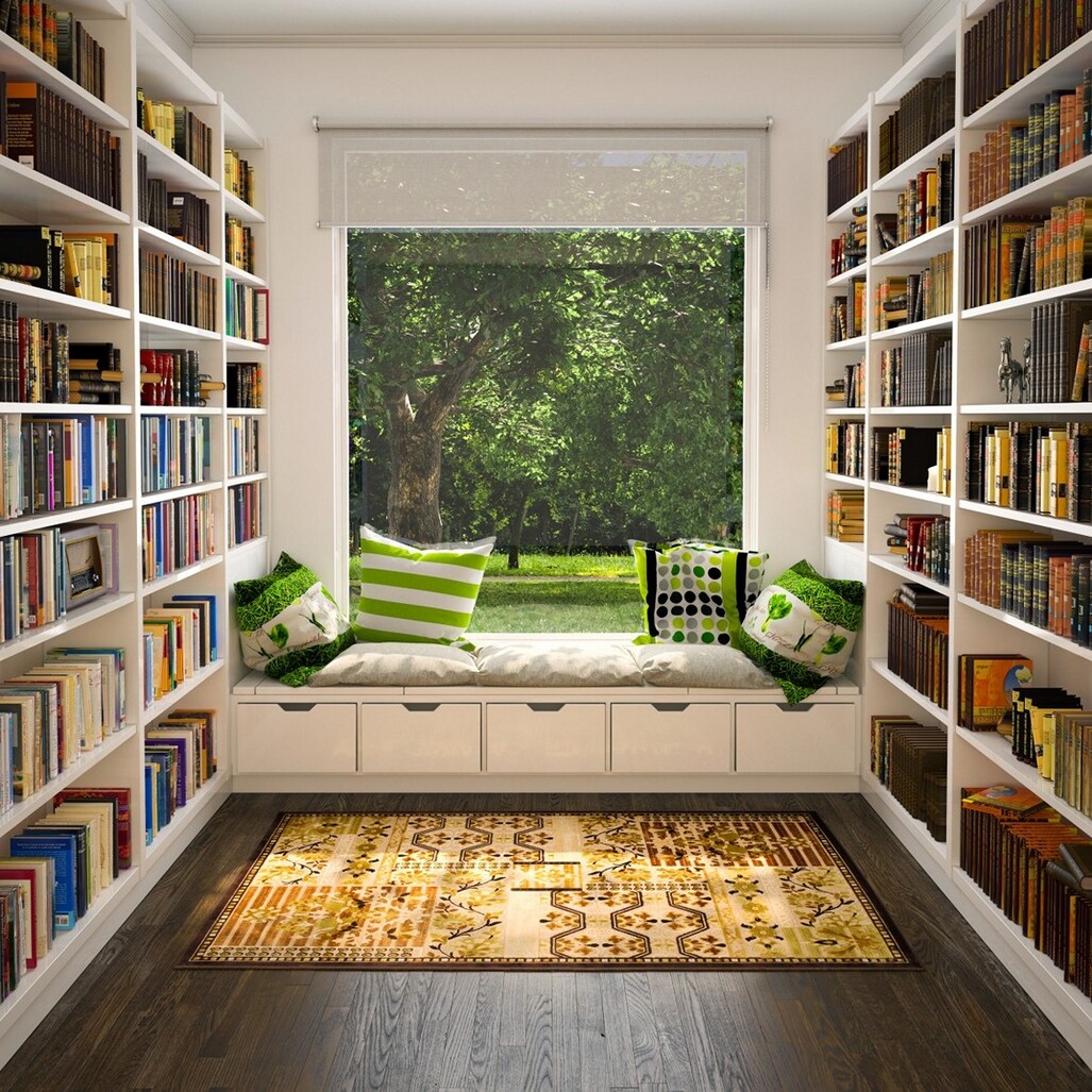 Using Carpets to Create a Cozy Reading Nook