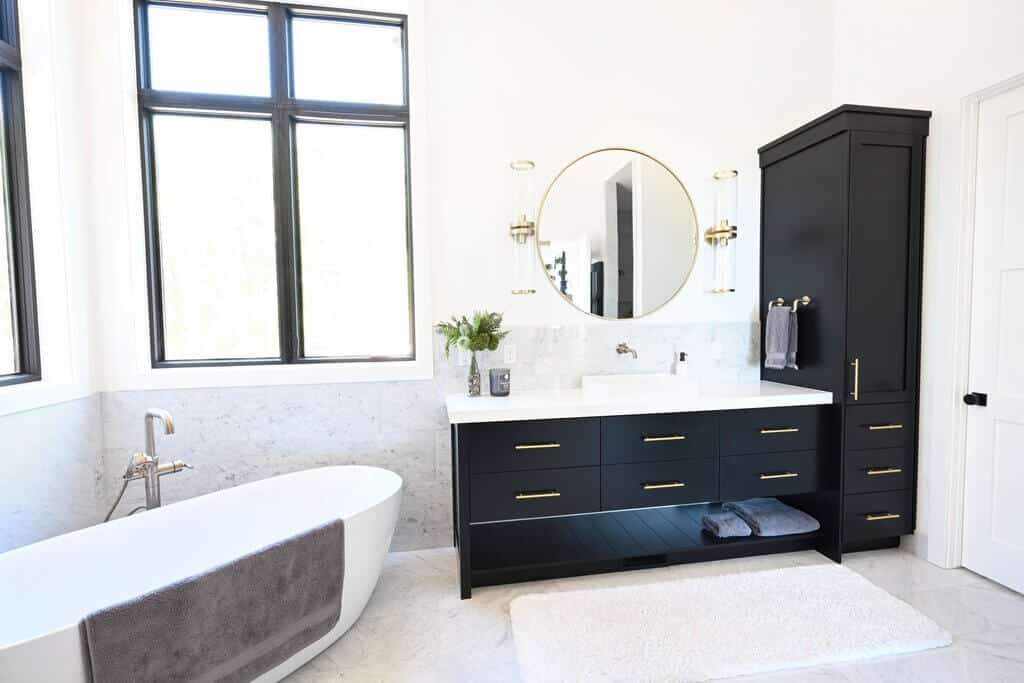 clean and maintain your bathroom vanity 