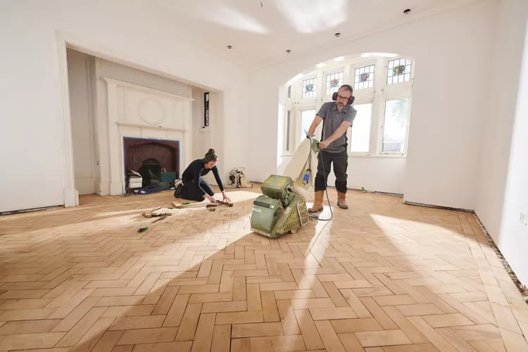 Hardwood Floor Refinishing