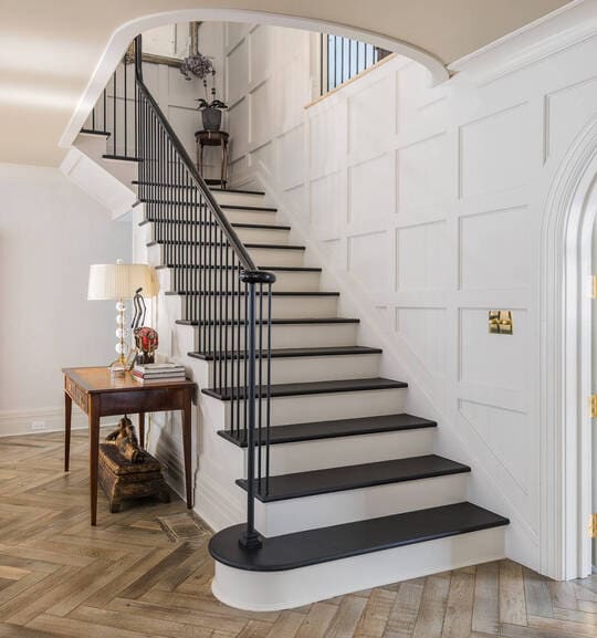 Classic Staircase Wall Design