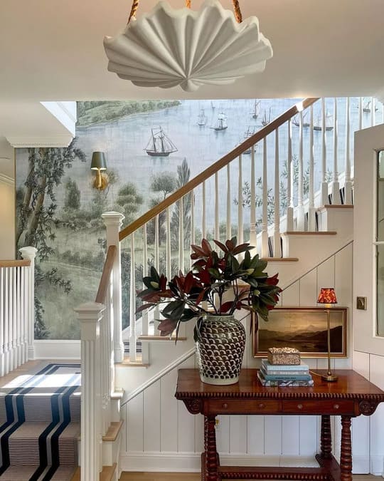 stairs wall decor ideas