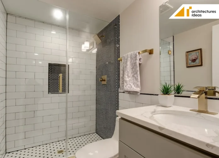 walk-in shower dimension