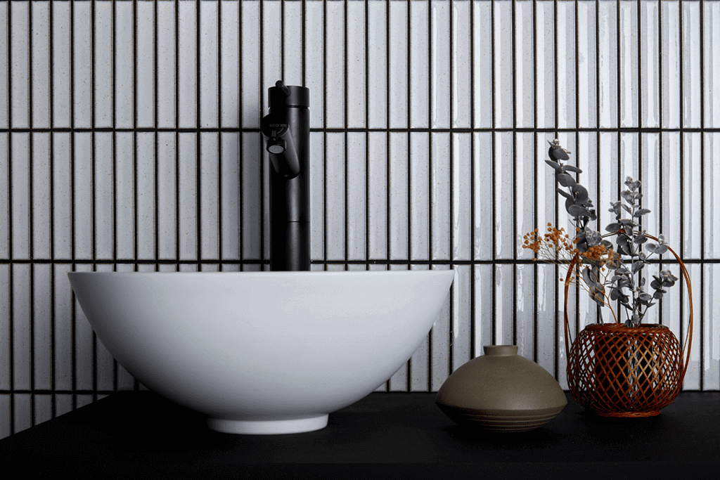 White Tiles with Black Grout Design Concepts That You may Love
