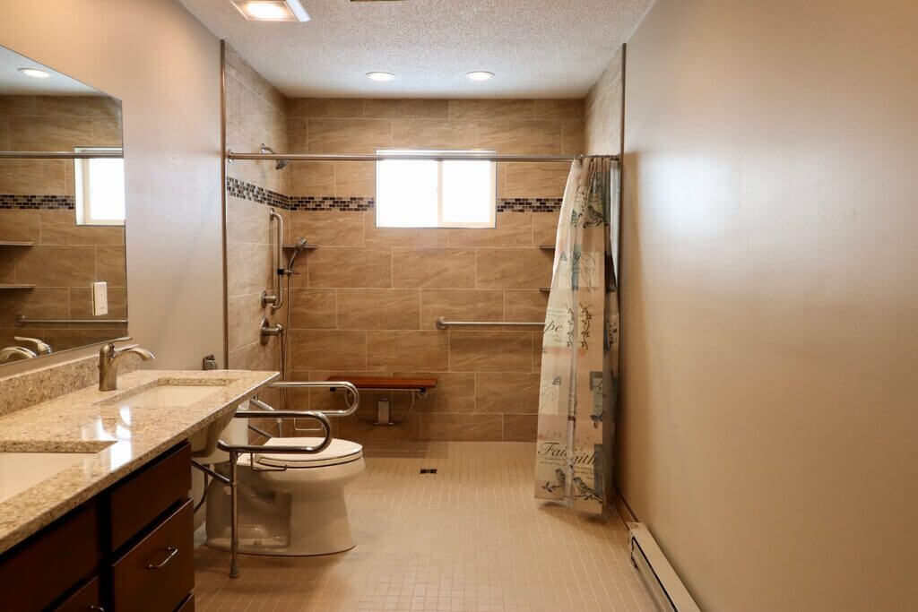 Consider the Layout of the Space for Make Your Bathroom Disable Friendly 
