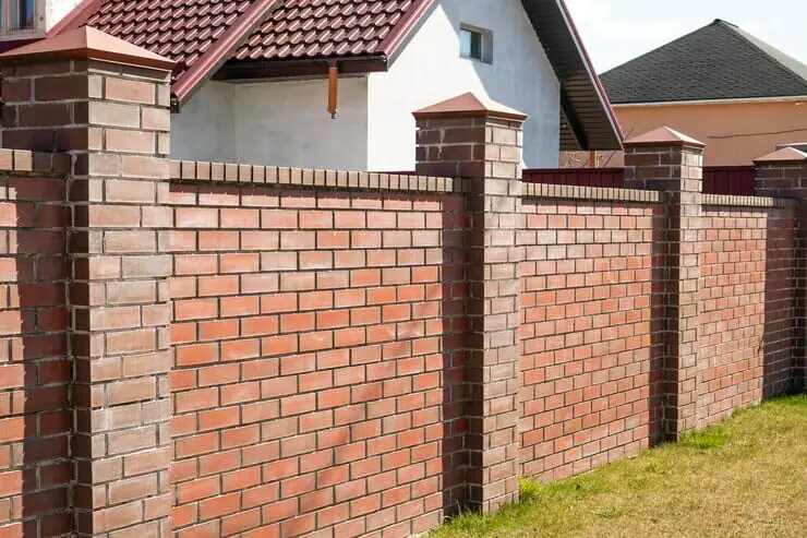 Brick Wall Fence idea