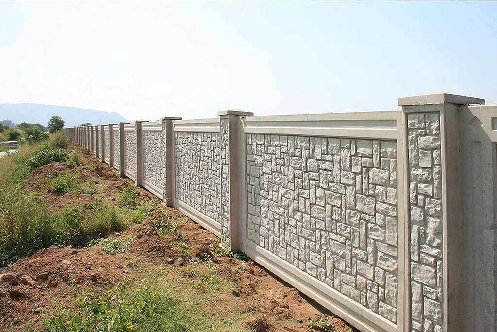 Precast Concrete Fence idea
