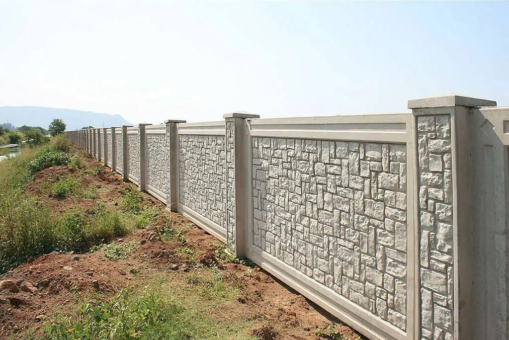 Precast Concrete Fence idea
