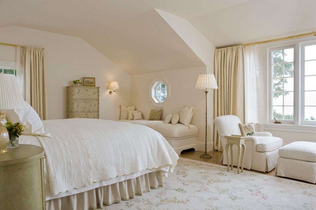 Ivory color bedroom