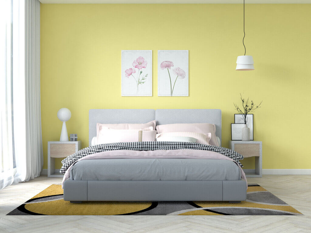 Soft Yellow Bedroom Color