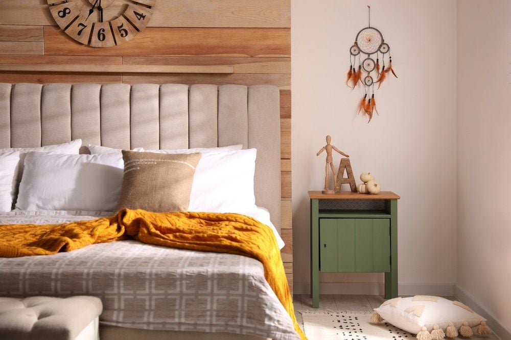 Wooden Tone bedroom color