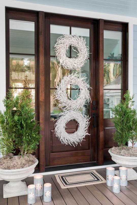 Decorate your Office Door with a Christmassy Wreath