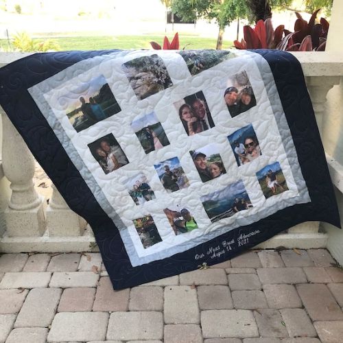 Family Photo Quilt
