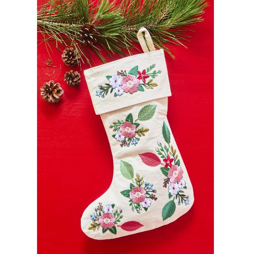 Floral Patch Stocking