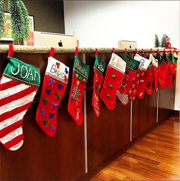 Hang Santa Stockings