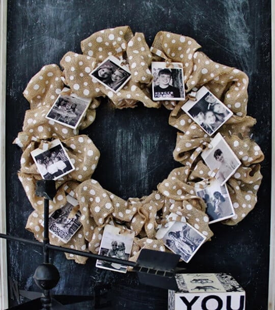 Make a Photo Wreath of your Own