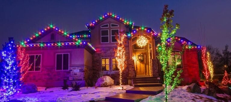 65+ Outdoor Christmas Lights Ideas That You'll Love! - Architectures Ideas