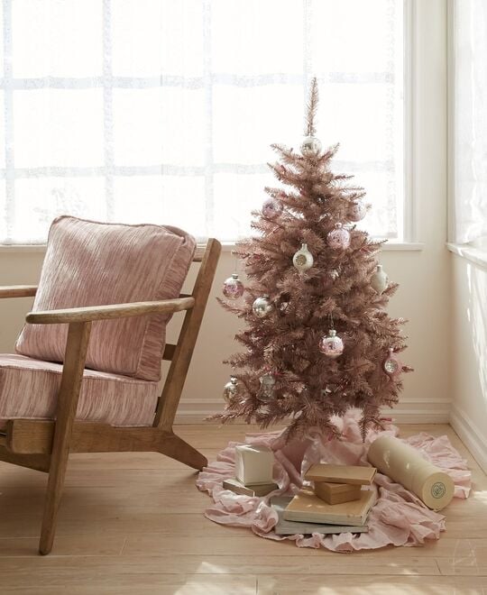 Quiet Luxury Pink Christmas Tree