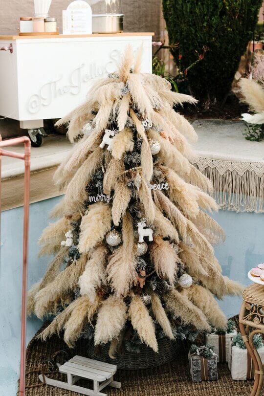 Small Boho Christmas Tree