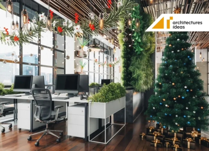 office christmas decorations