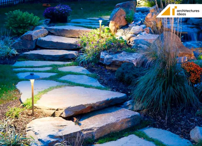 walkway lighting idea