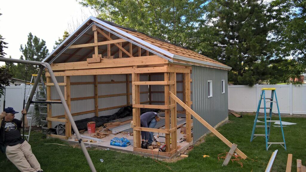 Construction Technique for barn ،mes