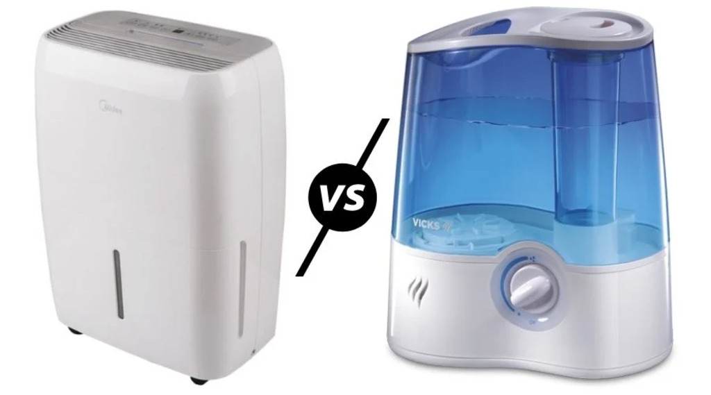 Difference between a Humidifier and a Dehumidifier