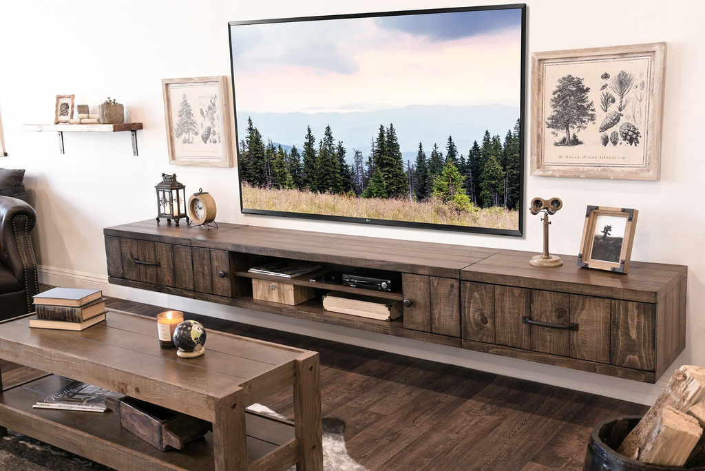 Rustic Wooden Tv Cabinet Ideas