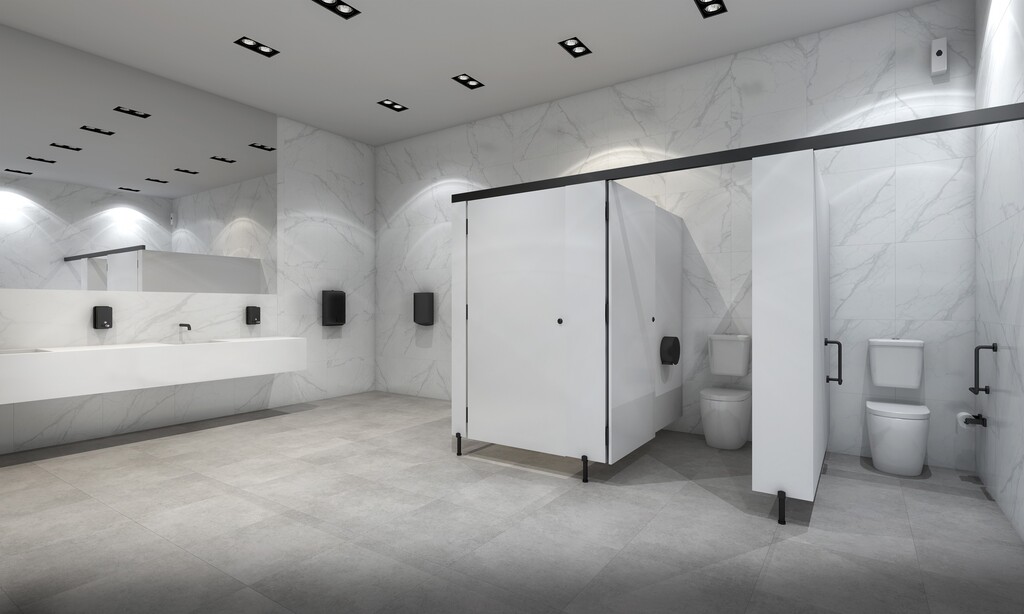 Commercial washroom design