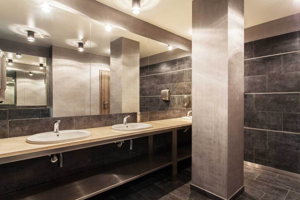 Materials for commercial washroom
