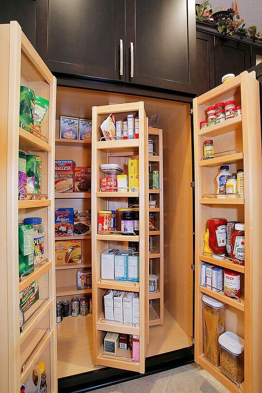 Double Cabinet Space