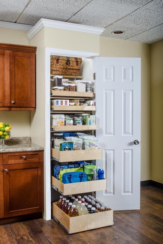 Drawers in Pantry 