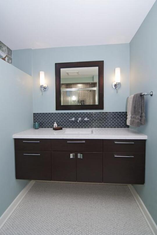 Wall to Wall Floating Vanity