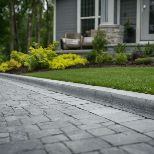 curb appeal with pavers