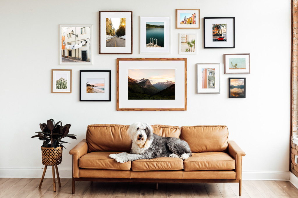 Framed photos ideas