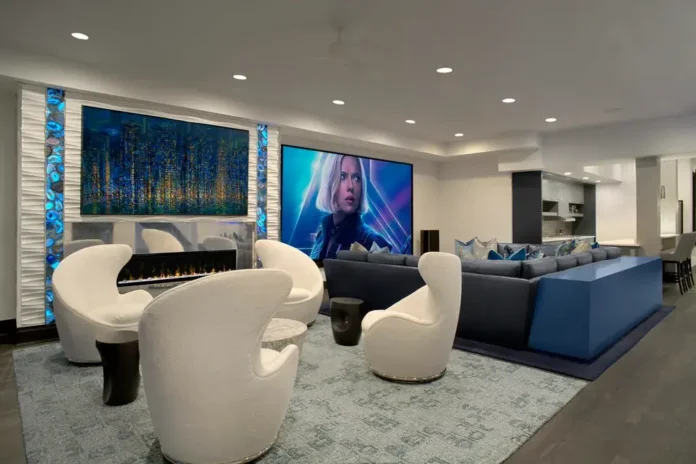 home entertainment space